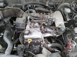 2001 TOYOTA TACOMA SR5, XTRA CAB, 2.4 L ENGINE, AUTOMATIC TRANS, 2WD, COLOR BLACK STK # T11311